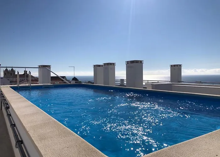 شقة Pico Do Feliz - The Penthouse & The Village By Silver Prop نازاريه