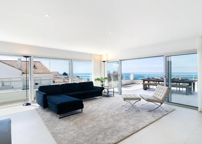 شقة Pico Do Feliz - The Penthouse & The Village By Silver Prop نازاريه